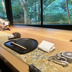 軽井沢くろいわ 無二 - カウンター