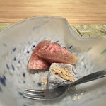 軽井沢くろいわ 無二 - 桃の香りが驚き！和菓子