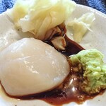 お魚いちば おかせい - ほたて丼（ホタテ貝柱が大振りです）