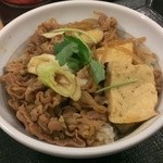 なか卯 - 牛すき丼