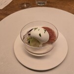 アッサンブラージュ カキモト - 上賀茂産トマト 剣先イカ ブドウ りんご