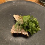 アッサンブラージュ カキモト - 明石サワラ 藁焼き オレンジ山椒