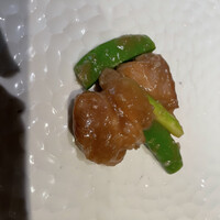 中国飯店 富麗華 - 鶏肉の海老味噌炒め