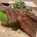 炭火肉焼き倉庫　CONOYOSHI - 1日10食限定ドライエージングサーロイン200g   ※どこの牛か忘れてしまった。口の中で消えてなくなります。歯がなくても食べられちゃいます。ただこの歳にはこのサシはキツイなw