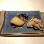 鮨 ひろ海 - 目鯛幽庵焼き•茹で落花生