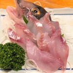 大衆居酒屋魚さんこ - ほつけ刺