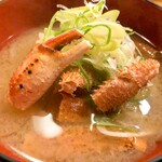 海光房 - 蟹味噌汁
