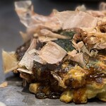 たぴおか食堂 - 「すじ玉」 ふっくら ふかふかの生地がそもそもうまい