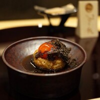 焼鳥 天赦 - つくねの黒トリュフがけ