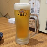 焼肉ダイニング たじまや庵 - 一番搾り生ビール
