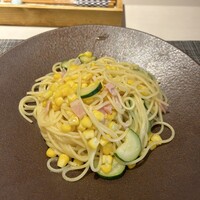 西洋厨房ciel - ズッキーニとコーンのオイルパスタ