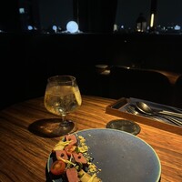 渋谷 Blue bird - [PLUS ONE PLATE]
                ･宮崎県産
                 黒毛和牛ハツひとくちステーキ ¥858