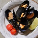 ムール貝とトマトのマリネ