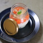 柑橘のパンナコッタ