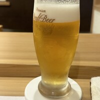 すし いわ - 生ビール