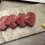 焼肉牛宮城 別邸 - ヒレ　5,300円