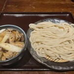 あじめん浦和店 - きのこつけ汁うどん　1,000円