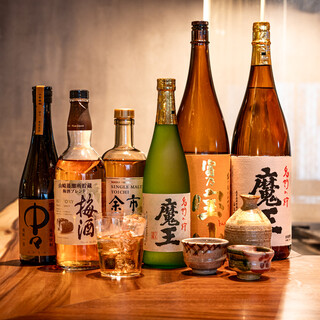 こだわりのアルコール充実