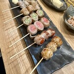 野菜巻き串 えくぼ 梅田店 - 