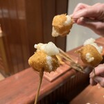 串かつ あーぼん - お餅