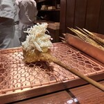 串かつ あーぼん - 毛蟹小芋