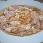 龍園 - ホルモン　ミックス（豚＆牛）　350円