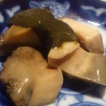 ながほり - 煮アワビ 肝ソース