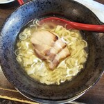 金町製麺 - 14周年記念ラーメン・塩・手もみ