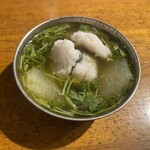 Spice Drunker やぶや - ハモ生シラスグレープフルーツの酢の物