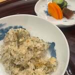 日本料理 一会 - ジャコ夏薬味ごはん（追加）