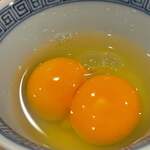 日本料理 一会 - 卵が双子♡