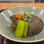 日本料理 一会 - 賀茂茄子　煮びたし