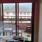 湯宿 季の庭 - ベッドルームからの眺め