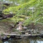 湯宿 季の庭 - 中庭の眺め