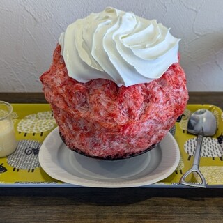 虹のワッフルと魔法の氷_0