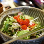 福笑 - 有機野菜のサラダ