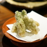 福笑 - たらの芽の天ぷら