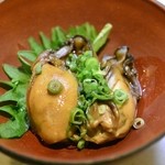 割烹くずし 徳多和良 - 14/4月　牡蠣辛煮