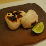 赤坂 詠月 - ④とらふぐの白子焼き 2014.4.1X