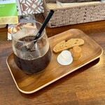 バルバルキッチンアメリ - 食後のアイスコーヒーS(¥300)