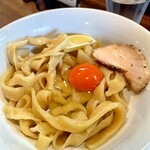 粉麺小屋 - TKM（卵かけ麺）卵黄が濃い★