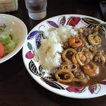 レストランなごみ - シーフードカレー