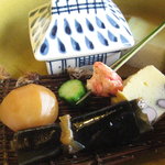 山茶花 - 前菜：季節の珍味