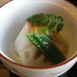 山茶花 - 炊合：旬菜盛