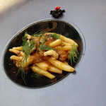 クイントカント - ランチ五品目　本日のパスタ２　猪のラグー　マッケローニ