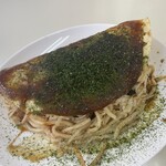 お好み焼き とんとん - 肉玉うどん