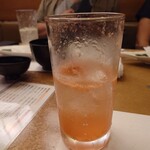 せんざん - 果肉梅サワー