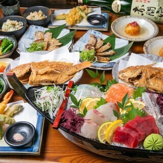 【宴会ご予約受付中】旬の鮮魚を楽しむコース8品3,520円～