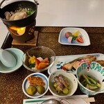 福祉健康保養センター つがる富士見荘 - お皿数の多いことっ!