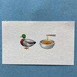 Gion Duck Noodles - かわいいショップカード❤︎